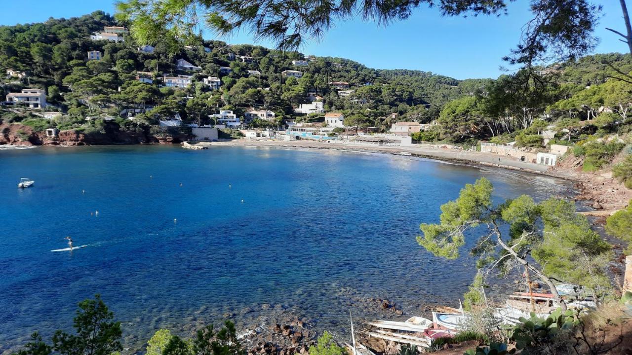 Les Bois Flottes . Plage De La Verne La Seyne-sur-Mer Luaran gambar